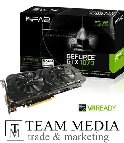 KFA2 GeForce GTX 1070 EXOC Sniper 8GB GDDR5