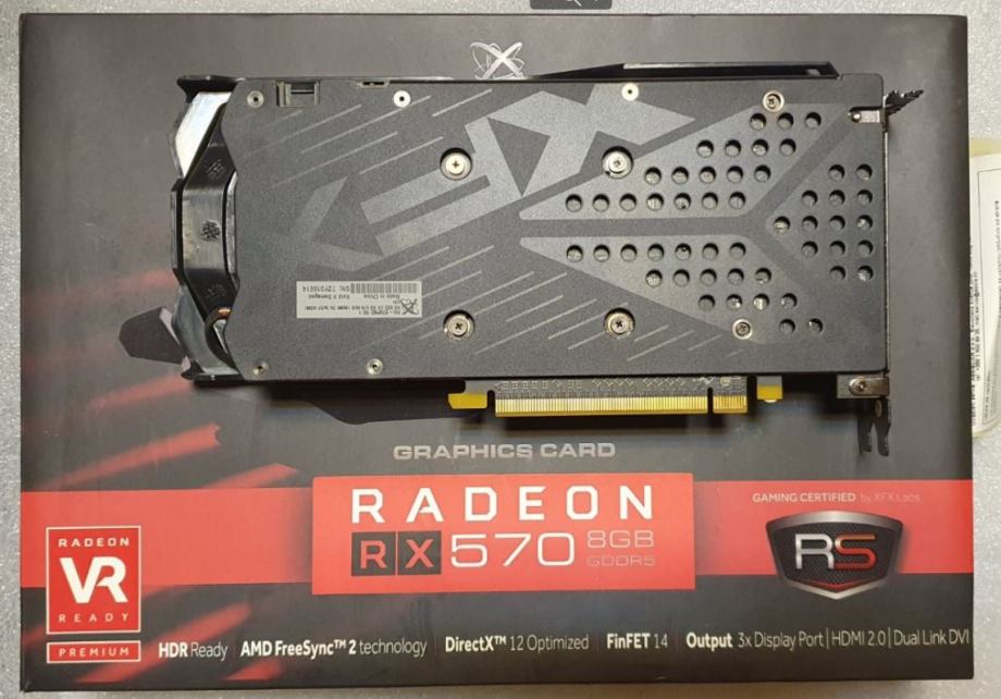 Xfx Radeon Rx Rs Xxx Edition Oc Gb Gddr Bit Dx Grafi Ka