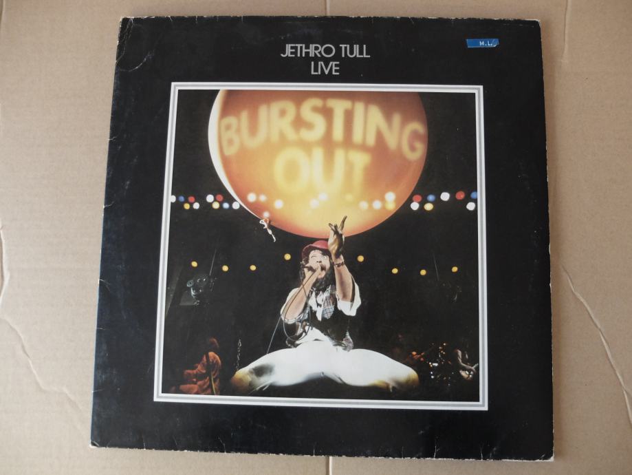 Jethro Tull Live Bursting Out Dupli Lp