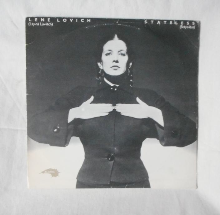 Lene Lovich Stateless Lp Gramofonska Plo A