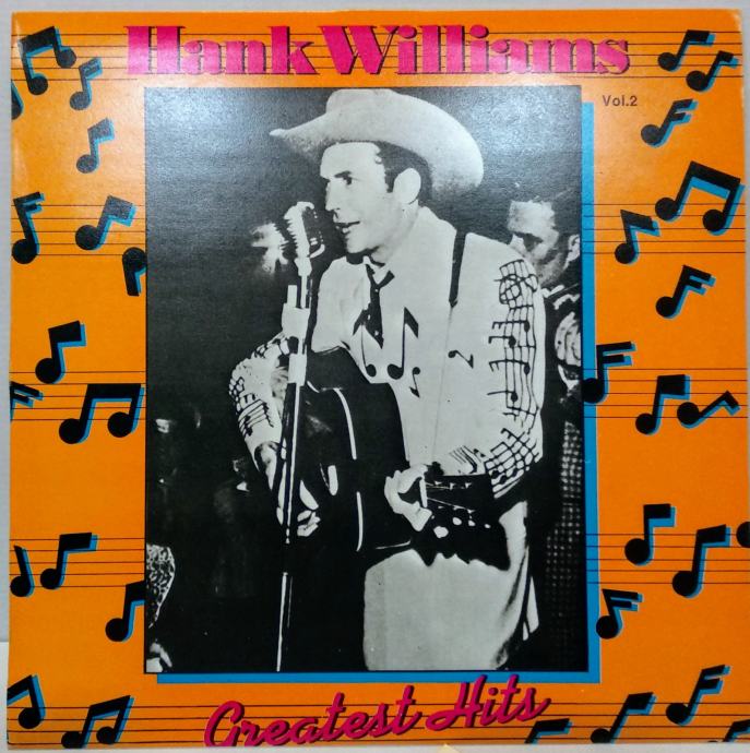 Hank Williams Greatest Hits Vol Lp Vg