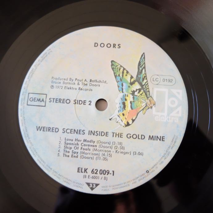 The Doors Weird Scenes Inside The Gold Mine Dupli Lp