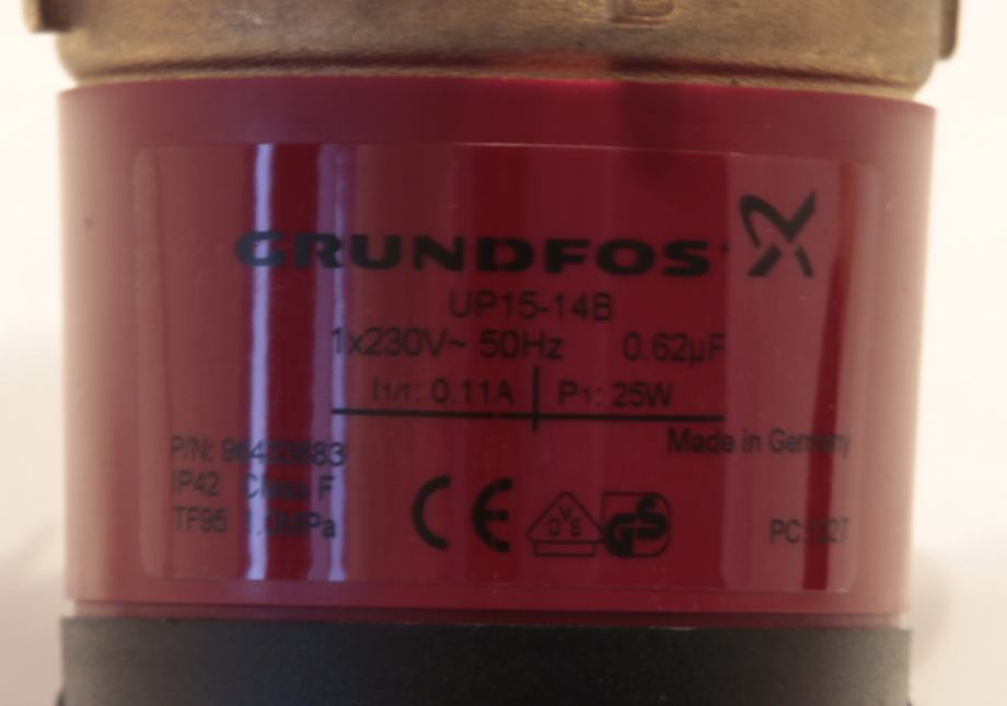 Grundfos up 15 14 but manual