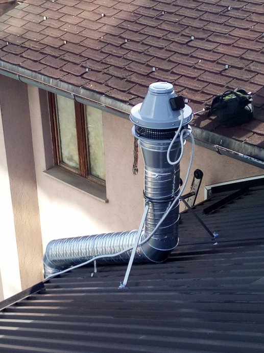 Krovni Ventilator Za Ventilaciju Napu Ro Tilj Kamin