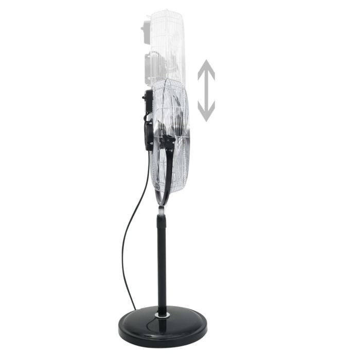 Ventilator S Postoljem I Nagibnom Glavom 3 Brzine 45 Cm 100 W NOVO