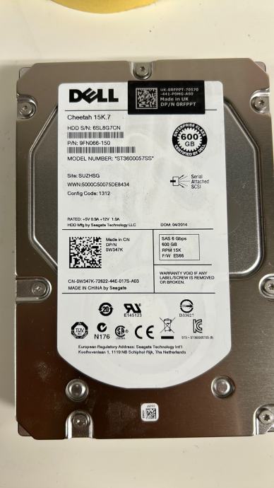 SAS 600GB 15k DELL Seagate