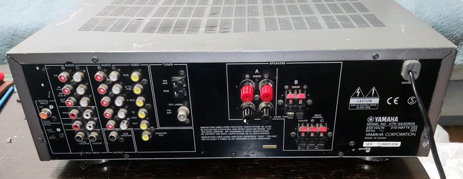 Receiver Yamaha Htr Rds Rds