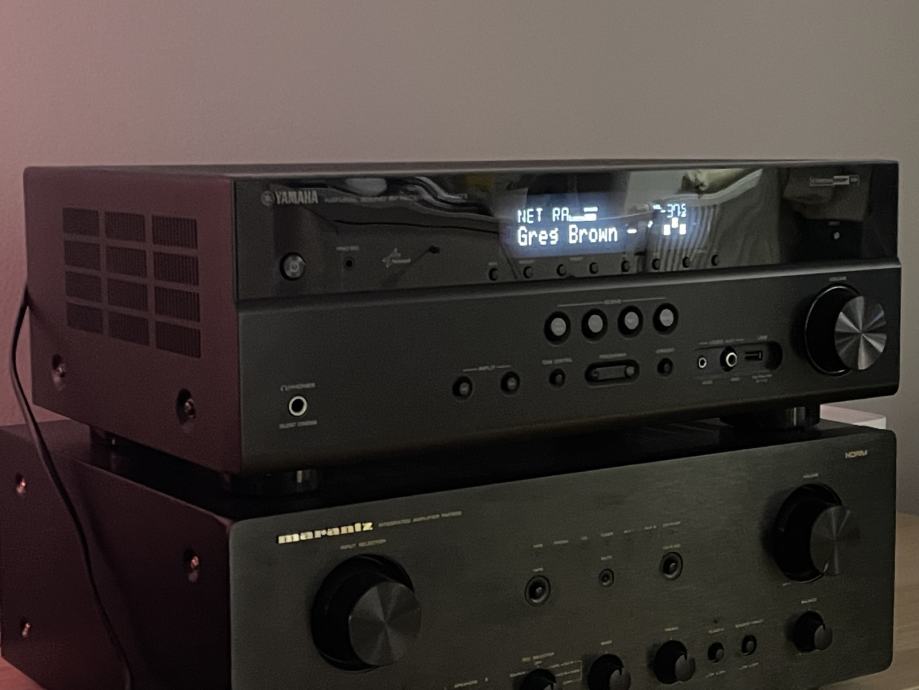 Yamaha RX V473 5 1 AirPlay Network AV Receiver