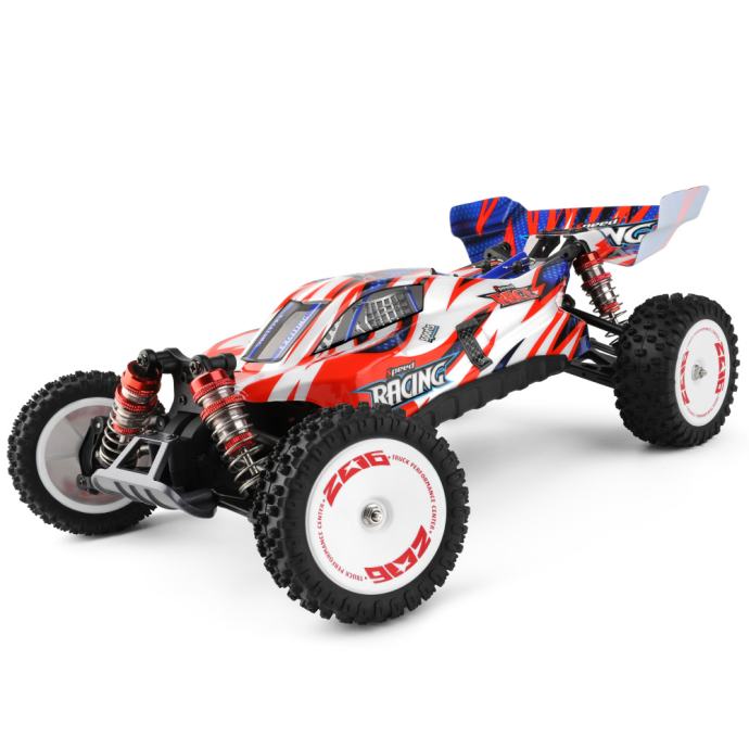 Wltoys 124008 Brushless 3S 4x4 RC Auto 60 Km H NOVO