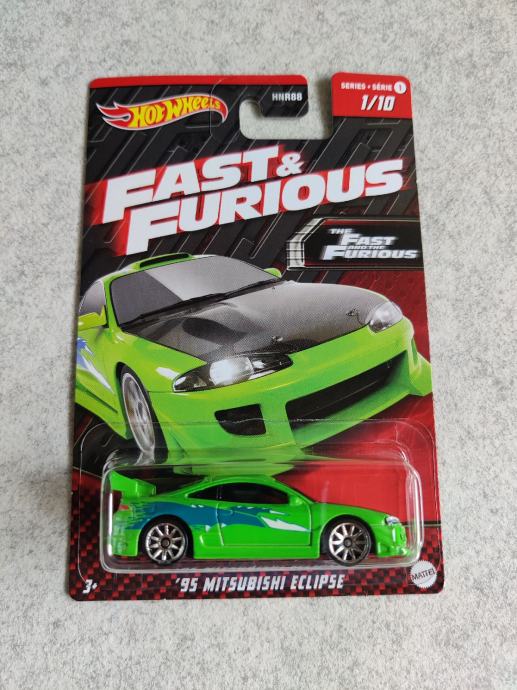 Hot Wheels Fast Furious Mitsubishi Eclipse