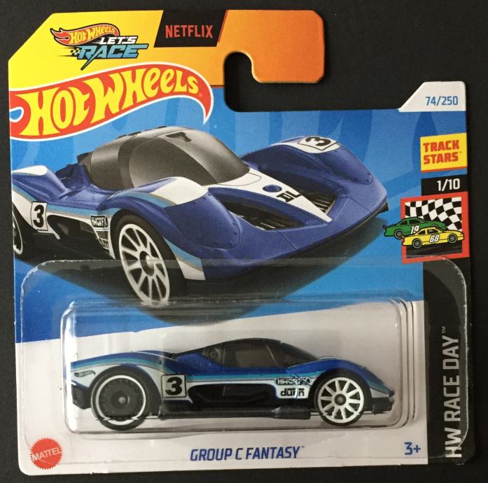 Hot Wheels Group C Fantasy Plavi