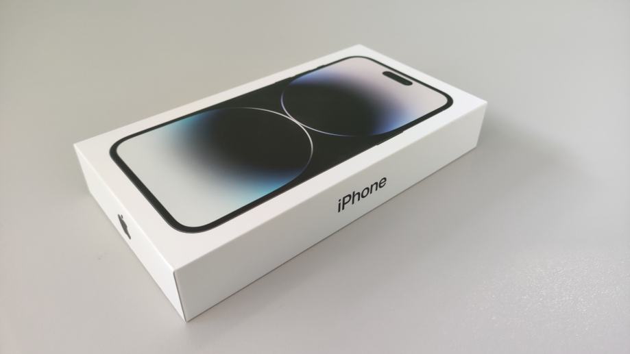 IPhone 14 Pro Max Black 256 GB NOVO ZAPAKIRAN