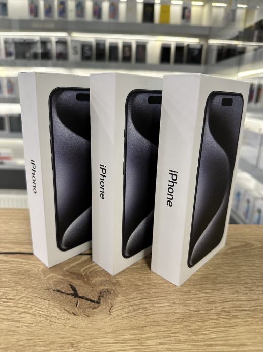 APPLE IPHONE 15 PRO 128GB NOVO RATE ZAMJENA PLAVI