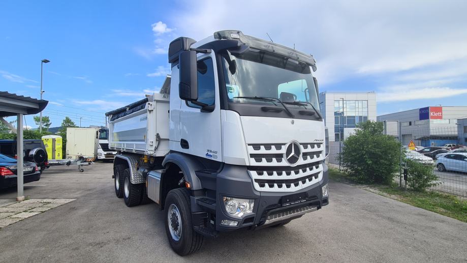 Mercedes Benz AROCS 3348K MP5 6X6 MEILLER BORDMATIK NOVO 2022 God