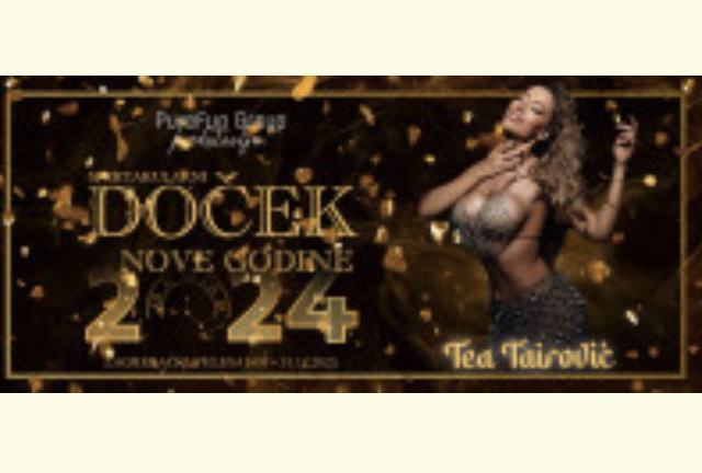 Docek Nove Tea Tairovic 2 VIP Jelo Pice Cijena 1 Ulaznice 160