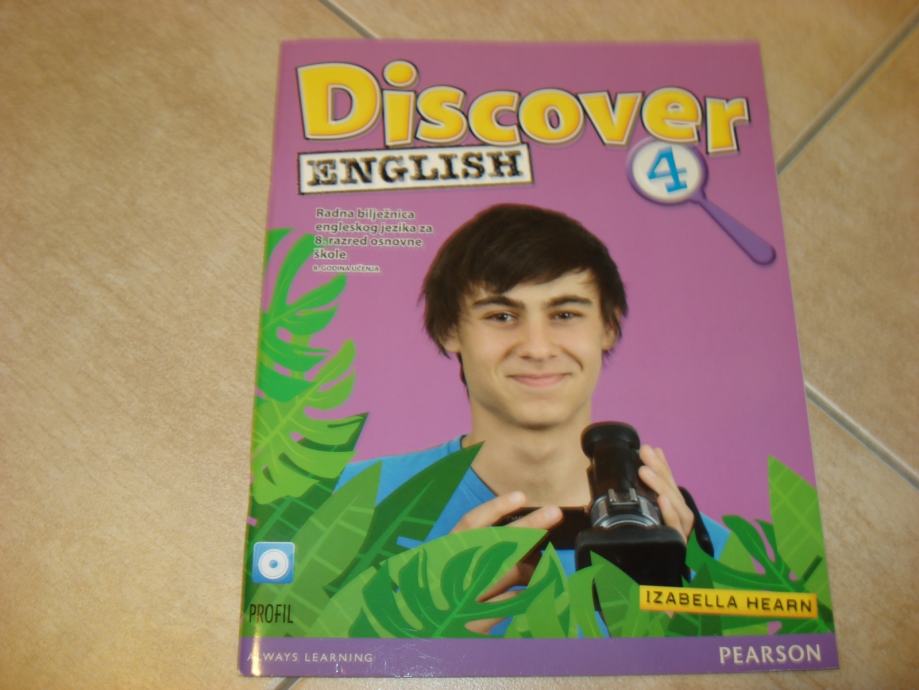 Discover English 4 radna bilježnica Engleski jezik 8 r