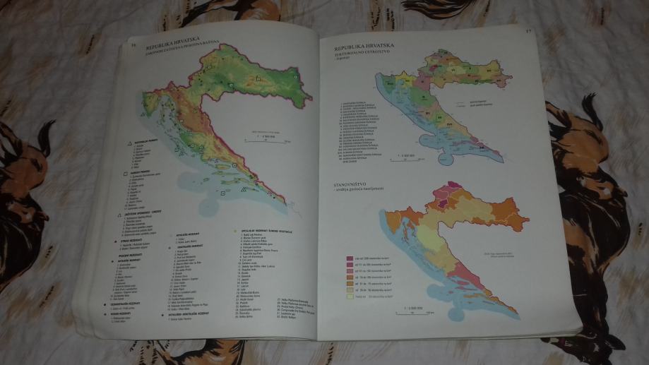 Geografski atlas za gimnazije i strukovne škole 2007 godina