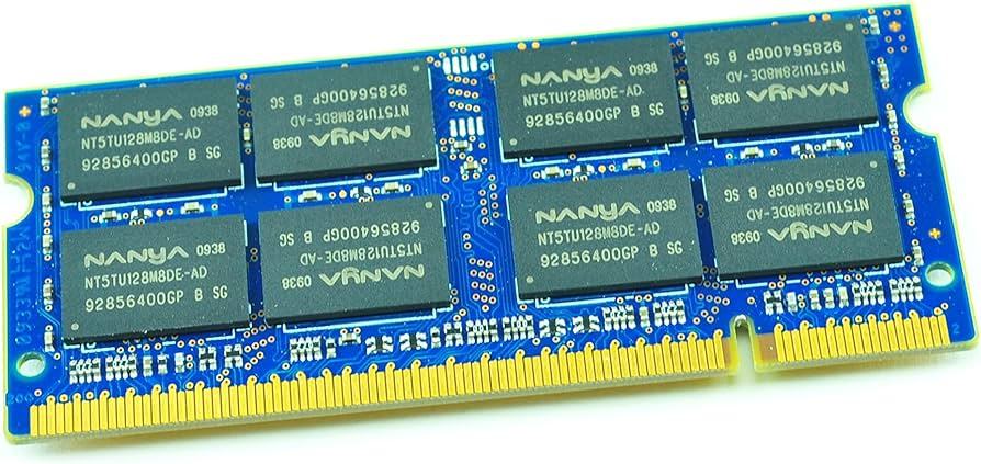 2x2GB 4GB NANYA NT2GT64U8HD0BN AD PC2 6400 DDR2 SODIMM