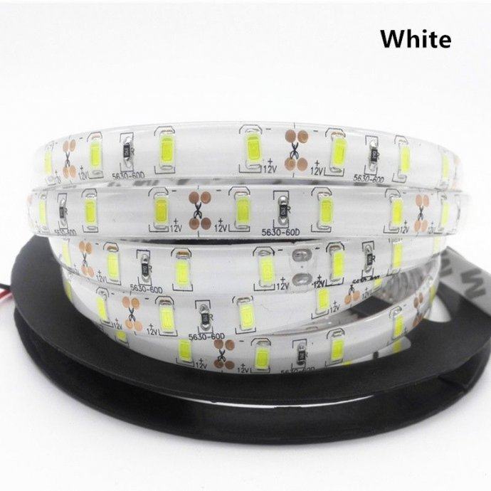 5M Topla ILI Ledeno Bijela 5050 5630 LED Traka 300smd IP20 ILI IP65