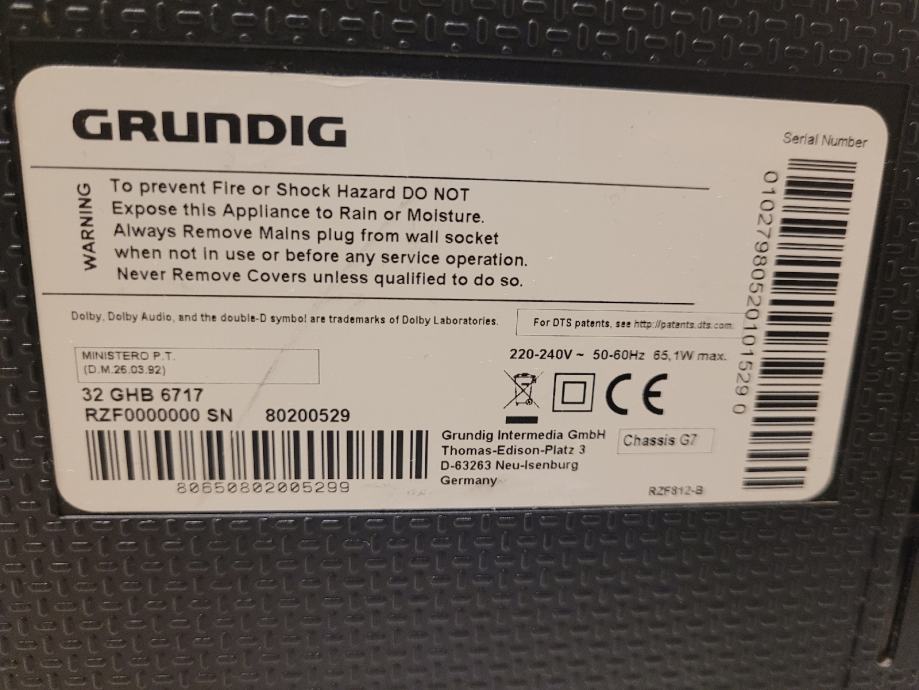 Televizor Grundig Smart Tv Ghb Cm Dvb T S