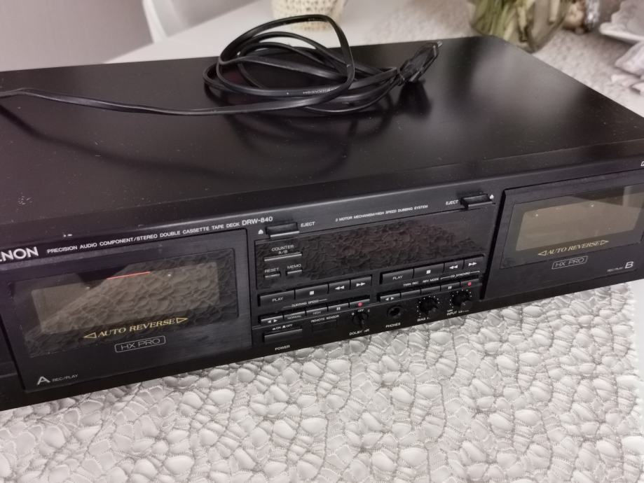 Double Cassette Deck DENON DRW 840