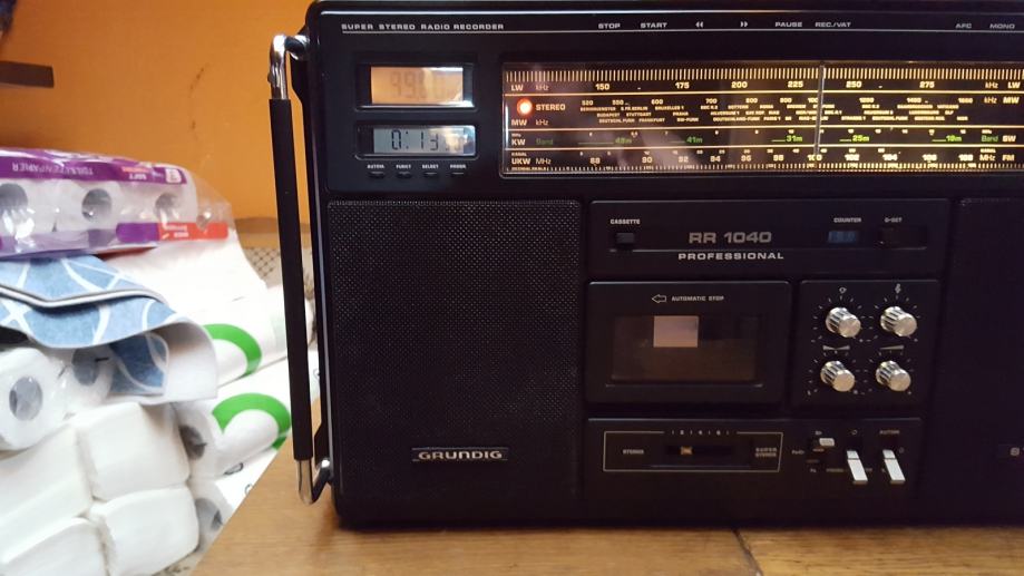 Grundig Radiokazetofon RR 1040 Professional