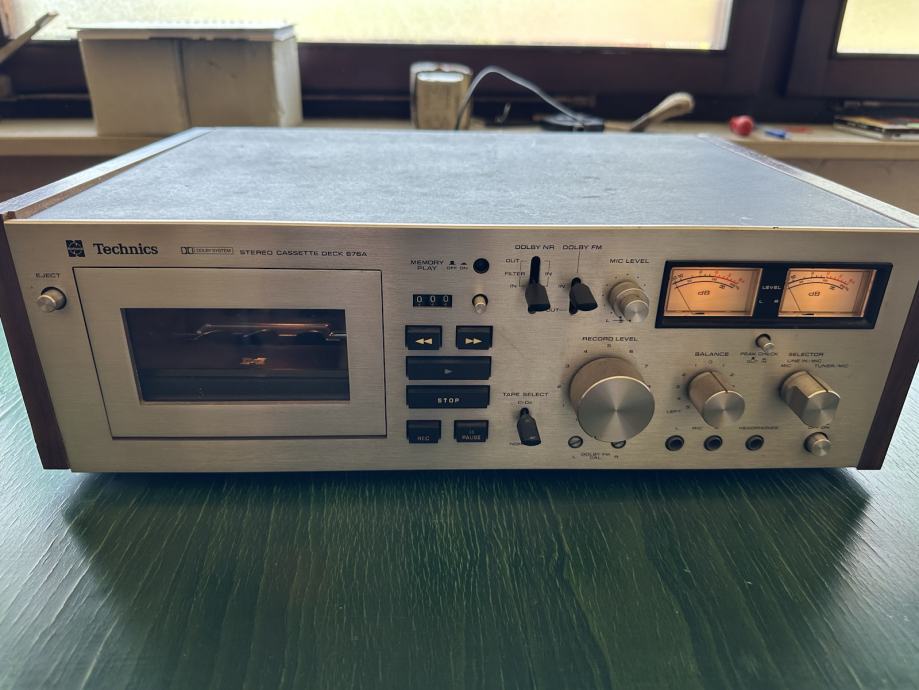 TECHNICS 676A Technics Cassette Decks Kazetofon