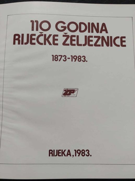 Knjiga 110 godina Rečke železnice