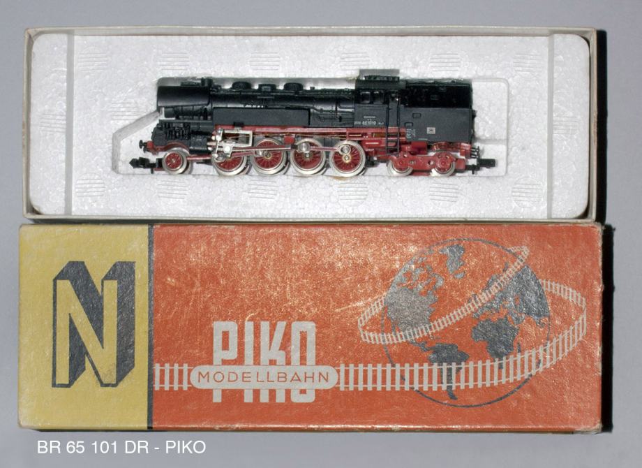 Parna lokomotiva BR 65 101 DR PIKO N model željeznice