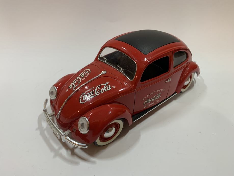 VW Buba Coccinelle COCA COLA Edition 1 17 Solido France Autic Vintage