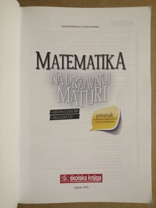 Karolina Brleković i dr Matematika na državnoj maturi S46