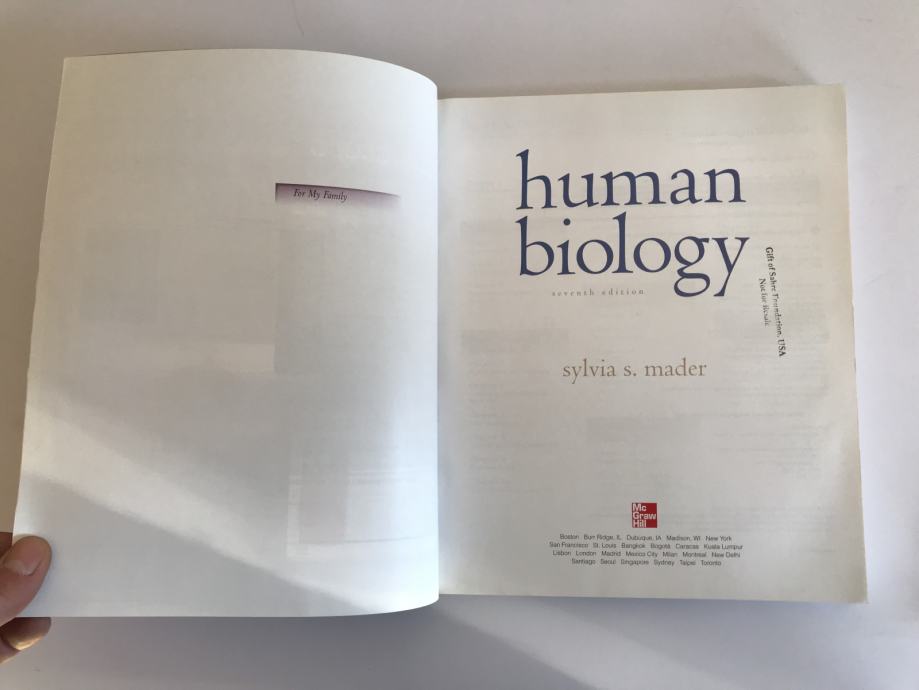 Human Biology With Laboratory Manual By Sylvia S Mader