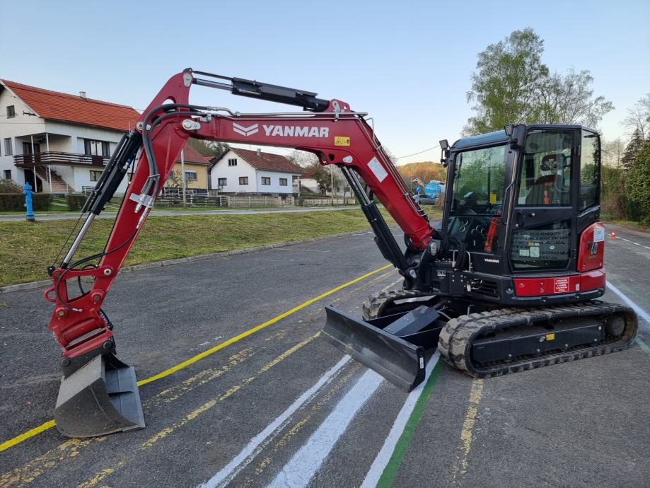 Yanmar SV60 powertilt Moguć najam stroja