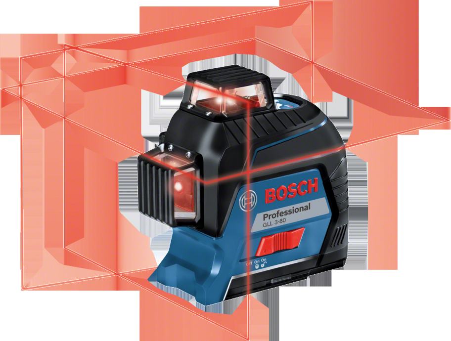 BOSCH laserski nivelir GLL 3 80 BT 150 CP torba kovčeg