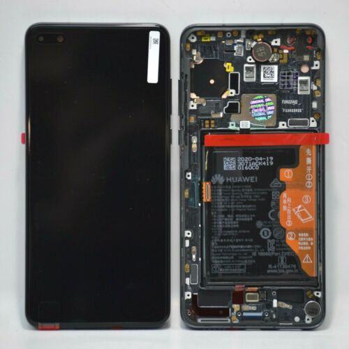 Huawei P40 Lcd Touch Screen Okvir Baterija Original EU NOVO Plavi