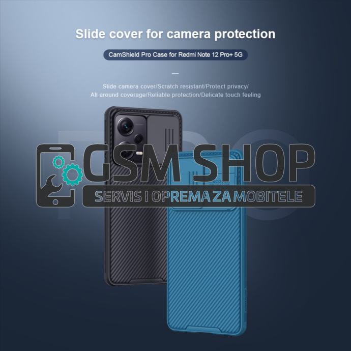 Nillkin CamShield zaštitna maskica za Xiaomi Redmi Note 12 Pro Plus 5G