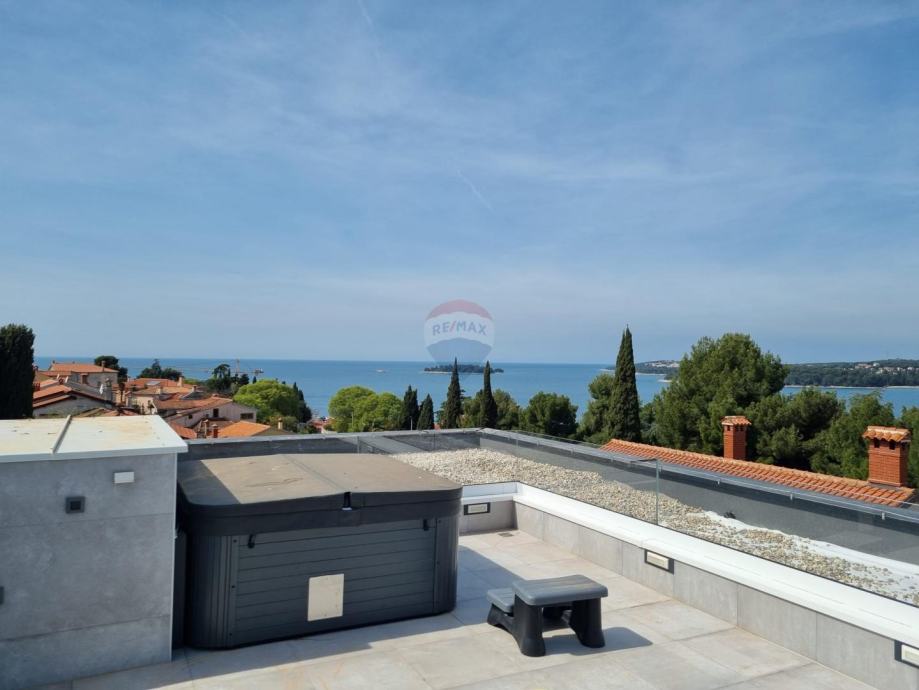 Rovinj Novi Penthouse M S Otvorenim Pogledom Na More Gara A M