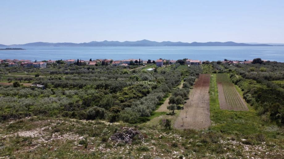 Zadar Diklo građevinsko zemljište 1891 m2 panoramski pogle