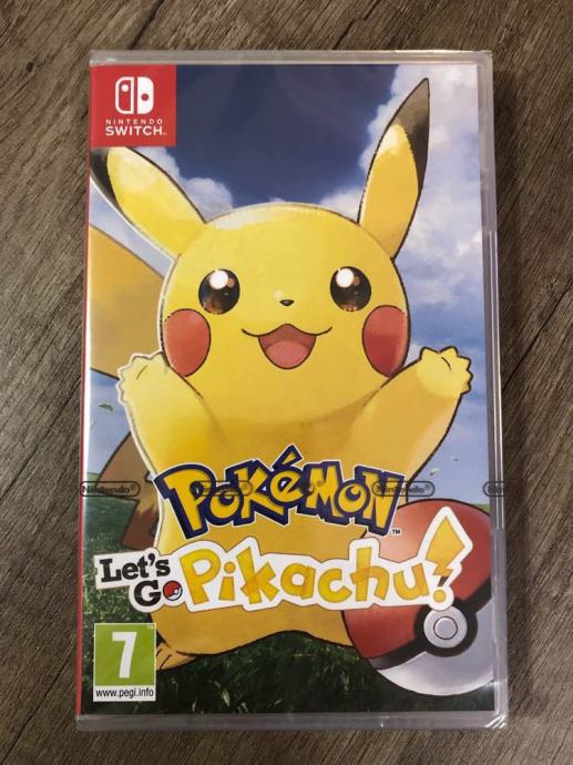 Pokemon Lets Go Pikachu Neotvoreno Za Nintendo Switch