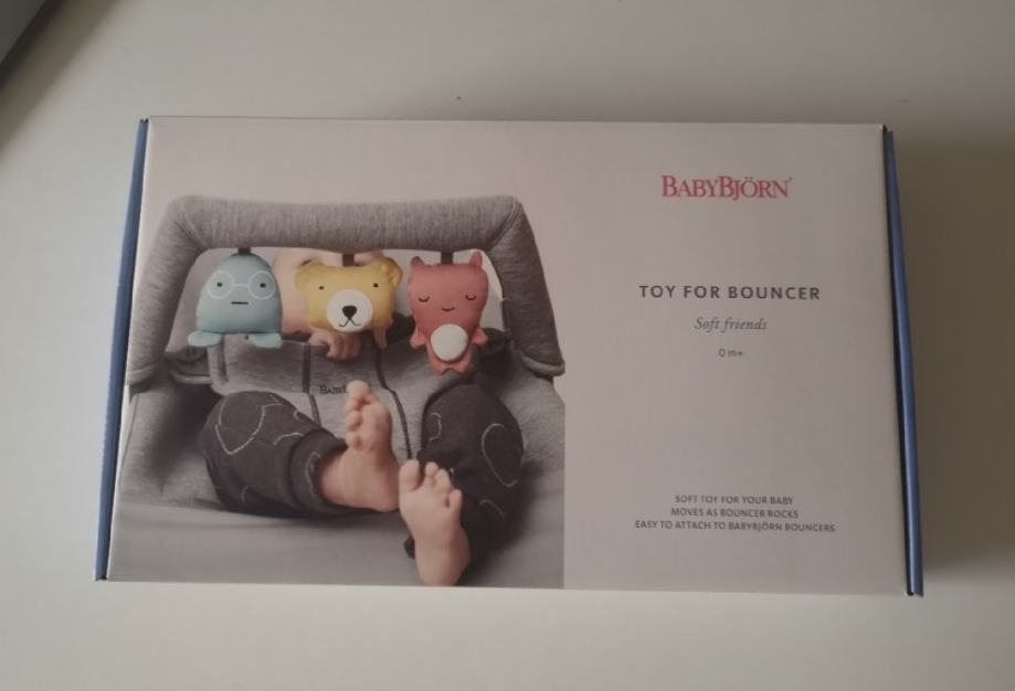 Babybjorn Soft Friends igračka za bouncer