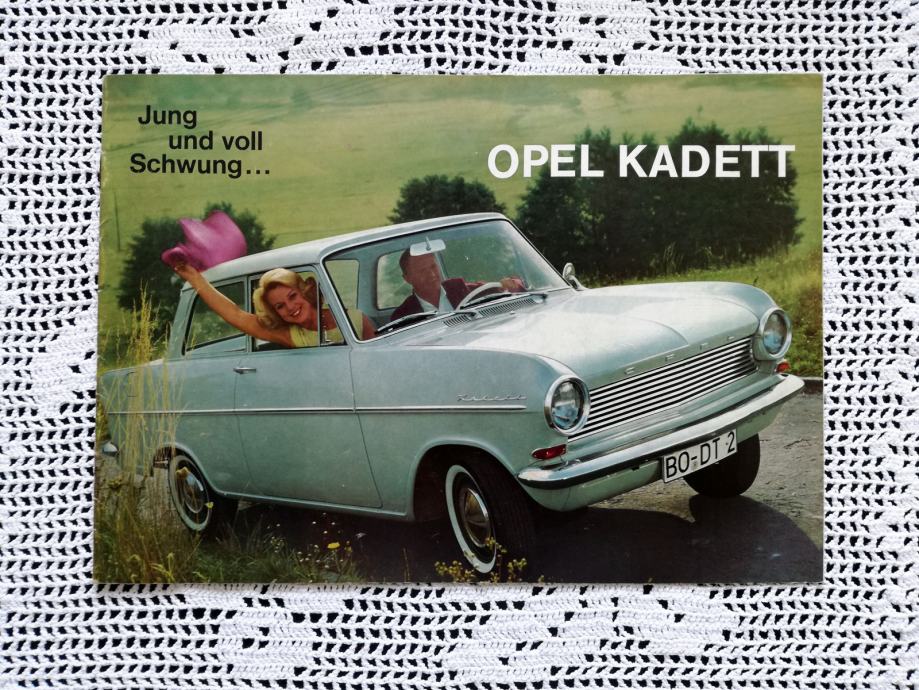 OPEL KADETT A Originalni Prospekt Iz 1962