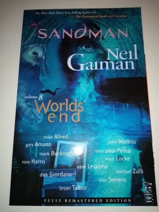 SANDMAN NEIL GAIMAN WORLDS END VOL 8 STRIP NOVO ENGLESKI JEZIK