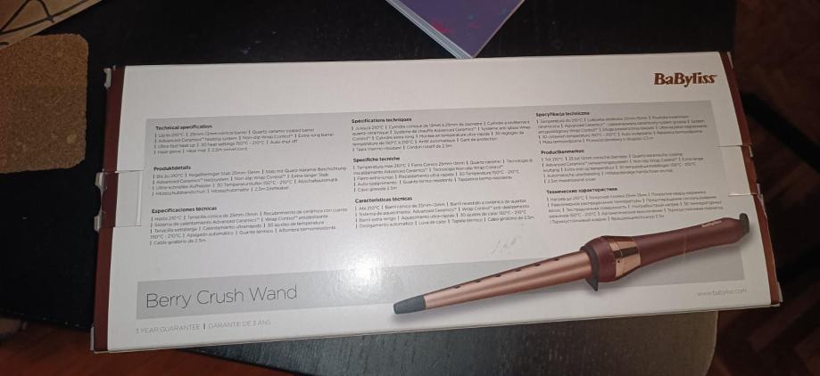 Babyliss Berry Crush Wand Uvija Za Kosu