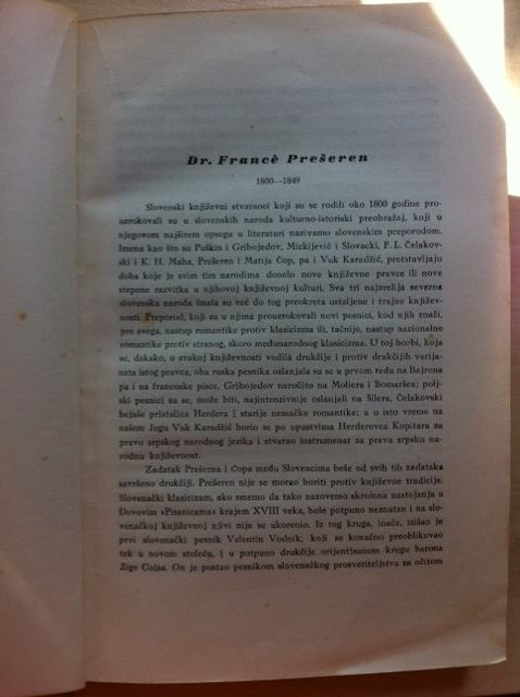 Poezije doktorja Franceta Prešerna 1949