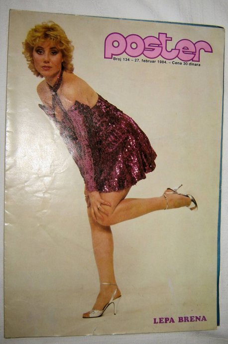 Poster Lepa Brena 1984