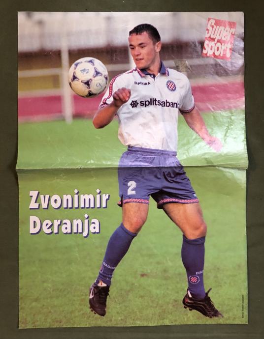 Poster Iz Super Sporta Zvonimir Deranja Nk Hajduk Split