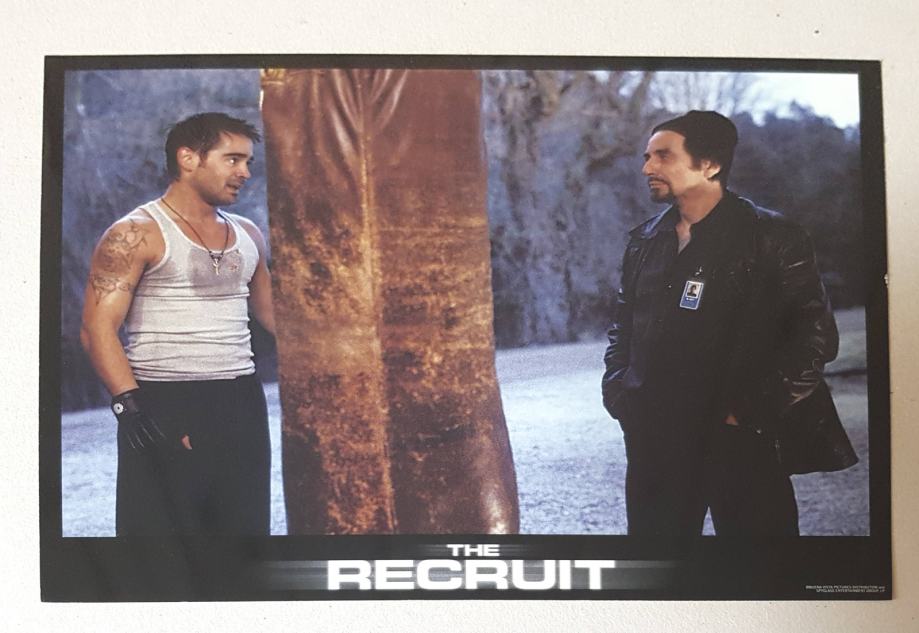 The Recruit Set Of Us Lobby Cards Al Pacino Colin Farrell