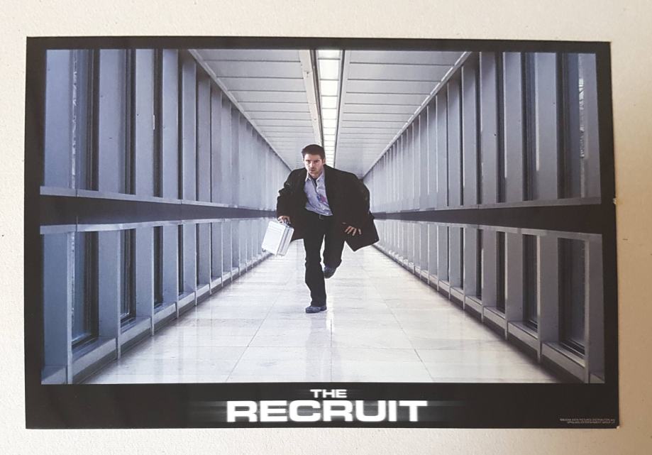 The Recruit Set Of Us Lobby Cards Al Pacino Colin Farrell