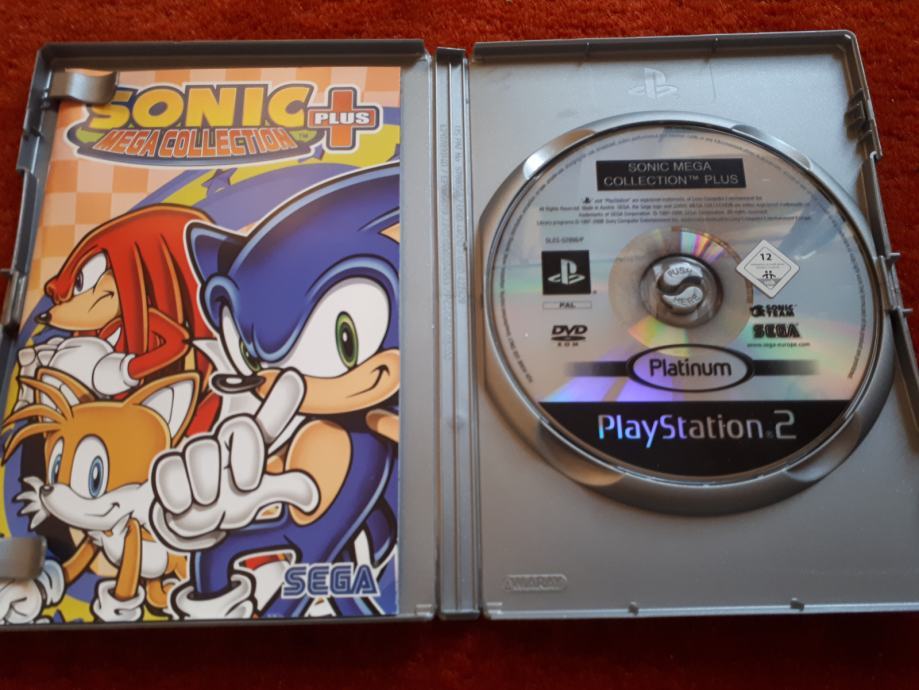 Sonic Mega Collection Plus Ps2 Platinum