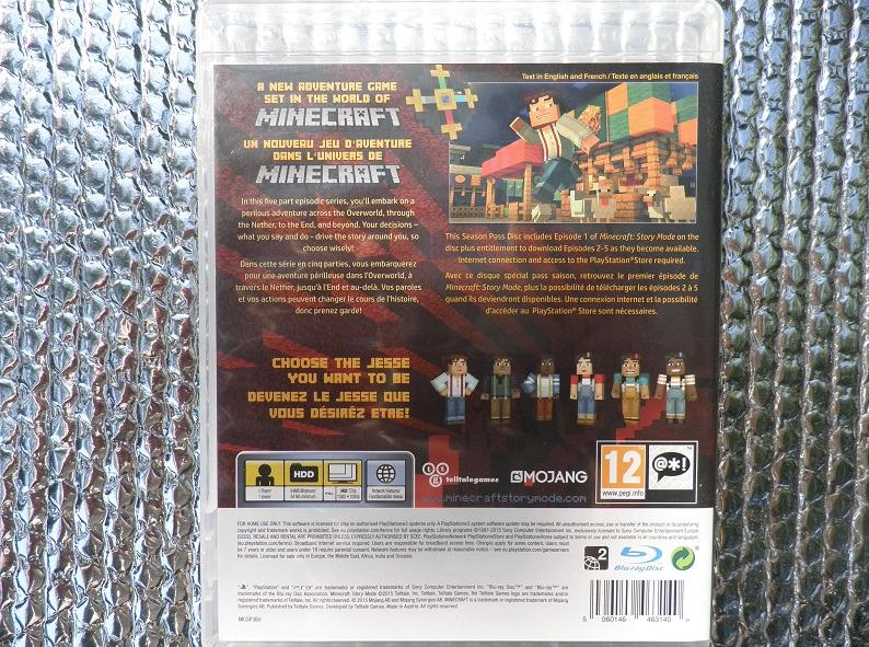 Ps3 Minecraft Story Mode Ps3